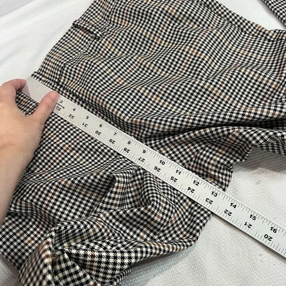 Talbots Hampshire Ankle Multicolor‎ Herringbone Print Career Dress Pants Sz 14P - Picture 8 of 9